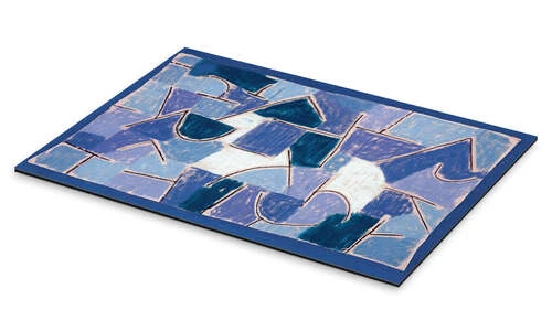 Blue Night Paul Klee Galleritryk 30 X 20 Cm Billedramme 4 Blue Night Paul Klee Galleritryk 30 X 20 Cm Billedramme - Billede 2