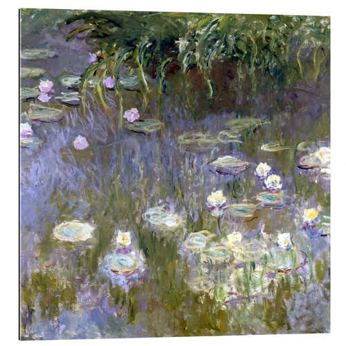 Water Lilies II Claude Monet Galleritryk 30 X 30 Cm Billedramme 3 Water Lilies II Claude Monet Galleritryk 30 X 30 Cm Billedramme