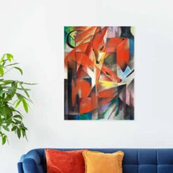 Rævene Franz Marc Plakat 30 X 40 Cm Billedramme 9 Rævene Franz Marc Plakat 30 X 40 Cm Billedramme -POSTERLOUNGE Salg 384780 poster room medical practice l