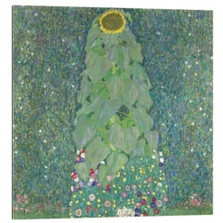 Sunflower Gustav Klimt Galleritryk 30 X 30 Cm Billedramme