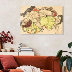 Two Girls Lying Entwined Egon Schiele Akrylbillede 30 X 20 Cm Billedramme 9 Two Girls Lying Entwined Egon Schiele Akrylbillede 30 X 20 Cm Billedramme -POSTERLOUNGE Salg 384975 acrylic glass room landscape format l