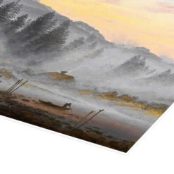 The Morning Caspar David Friedrich Plakat 40 X 30 Cm Billedramme -POSTERLOUNGE Salg 386588 poster empCorner l