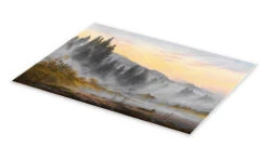 The Morning Caspar David Friedrich Plakat 40 X 30 Cm Billedramme -POSTERLOUNGE Salg 386588 poster pds l