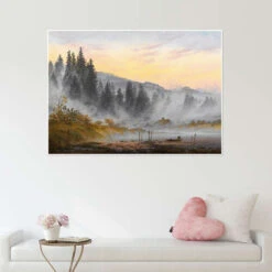 The Morning Caspar David Friedrich Plakat 40 X 30 Cm Billedramme -POSTERLOUNGE Salg 386588 poster room romantic period l
