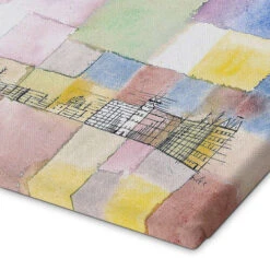 New District Paul Klee Lærredsbillede 30 X 20 Cm Billedramme -POSTERLOUNGE Salg 387022 canvas empCorner l