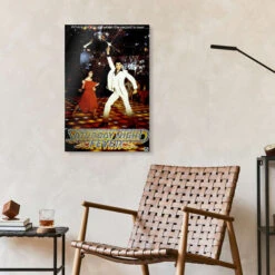 Saturday Night Fever Galleritryk 20 X 30 Cm Billedramme -POSTERLOUNGE Salg 390255 gallery print room movies l