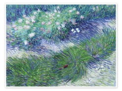 Butterflies And Flowers Vincent Van Gogh Plakat 40 X 30 Cm Billedramme