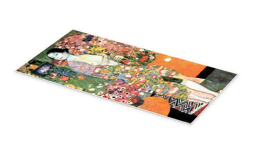 The Dancer Gustav Klimt Plakat 20 X 40 Cm Billedramme 4 The Dancer Gustav Klimt Plakat 20 X 40 Cm Billedramme - Billede 2