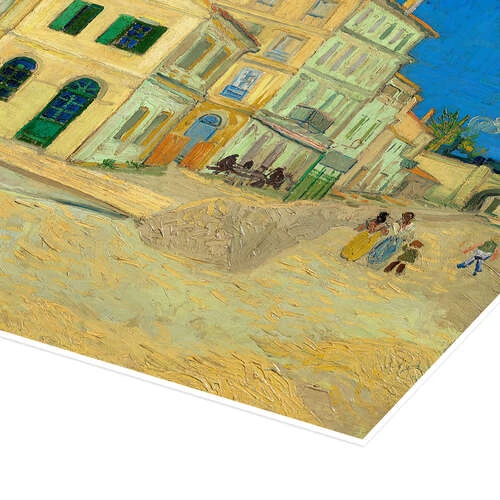 The Yellow House Vincent Van Gogh Plakat 40 X 30 Cm Billedramme 5 The Yellow House Vincent Van Gogh Plakat 40 X 30 Cm Billedramme - Billede 3