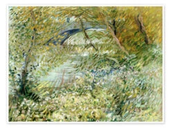 Banks Of The Seine At Pont De Clichy In Spring Vincent Van Gogh Plakat 40 X 30 Cm Billedramme