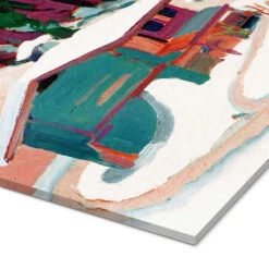 Wild Ground In The Snow Ernst Ludwig Kirchner Akrylbillede 30 X 30 Cm Billedramme -POSTERLOUNGE Salg 397393 acrylic glass empCorner l