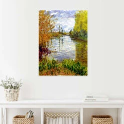 Side Arm Of The Seine Gustave Caillebotte Plakat 30 X 40 Cm Billedramme -POSTERLOUNGE Salg 397578 poster room landscapes l