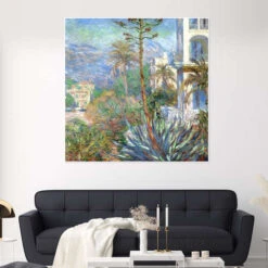 Villas In Bordighera Claude Monet Plakat 30 X 30 Cm Billedramme -POSTERLOUNGE Salg 397634 poster room square l
