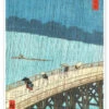 Sudden Shower Over Shin-Ohashi Bridge And Atake Utagawa Hiroshige Plakat 20 X 30 Cm Billedramme -POSTERLOUNGE Salg 398463 poster l