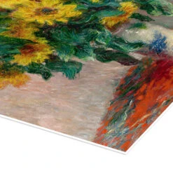 Bouquet Of Sunflowers Claude Monet Plakat 30 X 40 Cm Billedramme -POSTERLOUNGE Salg 398481 poster empCorner l