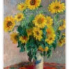 Bouquet Of Sunflowers Claude Monet Plakat 30 X 40 Cm Billedramme
