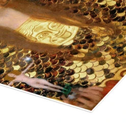 Pallas Athene Gustav Klimt Plakat 30 X 30 Cm Billedramme -POSTERLOUNGE Salg 398830 poster empCorner l