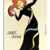 Jane Avril, 1899 Henri De Toulouse-Lautrec Galleritryk 20 X 30 Cm Billedramme -POSTERLOUNGE Salg 399113 gallery print l
