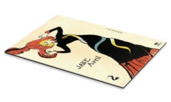 Jane Avril, 1899 Henri De Toulouse-Lautrec Galleritryk 20 X 30 Cm Billedramme -POSTERLOUNGE Salg 399113 gallery print pds l