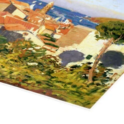 Collioure, 1911 James Dickson Innes Plakat 40 X 30 Cm Billedramme -POSTERLOUNGE Salg 401767 poster empCorner l