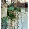 Harbor Of Trieste Egon Schiele Plakat 30 X 40 Cm Billedramme -POSTERLOUNGE Salg 403429 poster l