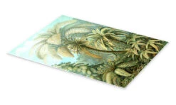 Bregner, Filicinae (Kunstformen Der Natur, 1899) Ernst Haeckel Plakat 30 X 40 Cm Billedramme -POSTERLOUNGE Salg 404476 poster pds l