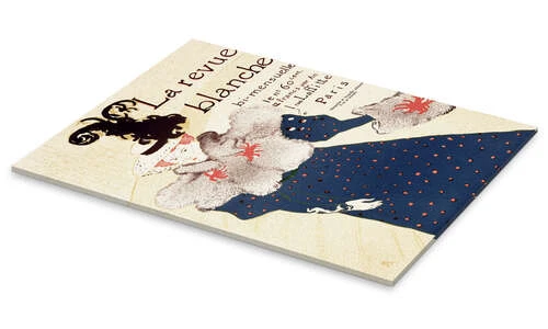 La Revue Blanche Henri De Toulouse-Lautrec Akrylbillede 20 X 30 Cm Billedramme 4 La Revue Blanche Henri De Toulouse-Lautrec Akrylbillede 20 X 30 Cm Billedramme - Billede 2
