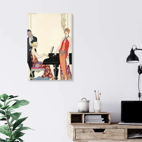 Incantation, Illustration For "Gazette Du Bon Ton", 1922 Georges Barbier Galleritryk 20 X 30 Cm Billedramme - Billede 4