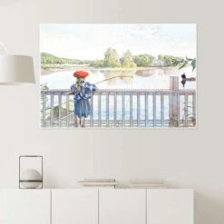 Lisbeth Metar Carl Larsson Plakat 30 X 20 Cm Billedramme -POSTERLOUNGE Salg 417711 poster room landscape format l