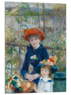 To Søstre Pierre-Auguste Renoir Galleritryk 20 X 30 Cm Billedramme