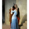 Kysset Francesco Hayez Galleritryk 20 X 30 Cm Billedramme -POSTERLOUNGE Salg 475953 gallery print l