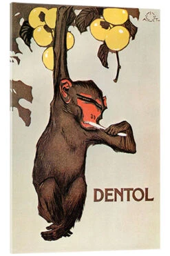 Dentol Toothpaste Aleardo Terzi Akrylbillede 20 X 30 Cm Billedramme