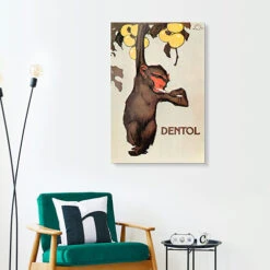 Dentol Toothpaste Aleardo Terzi Akrylbillede 20 X 30 Cm Billedramme -POSTERLOUNGE Salg 482762 acrylic glass room ad prints l