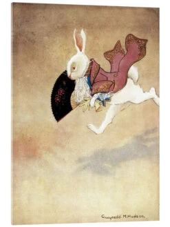 Alice Too Late, Too Late Gwyneth Hudson Akrylbillede 20 X 30 Cm Billedramme