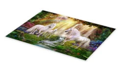 Enhjørningenes Lysning Jan Patrik Krasny Plakat 40 X 30 Cm Billedramme 7 Enhjørningenes Lysning Jan Patrik Krasny Plakat 40 X 30 Cm Billedramme -POSTERLOUNGE Salg 494960 poster pds l