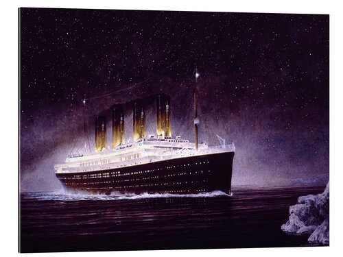 RMS Titanic Om Natten Francis Mastrangelo Galleritryk 30 X 20 Cm Billedramme 3 RMS Titanic Om Natten Francis Mastrangelo Galleritryk 30 X 20 Cm Billedramme