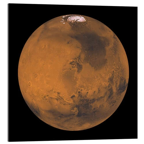Mars III NASA Galleritryk 30 X 30 Cm Billedramme 3 Mars III NASA Galleritryk 30 X 30 Cm Billedramme