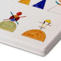 Sketch For Picture XVI, The Great Tower Of Kiev Wassily Kandinsky Lærredsbillede 30 X 20 Cm Billedramme -POSTERLOUNGE Salg 510637 canvas empCorner l