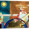 Pictures At An Exhibition, Picture XVI Wassily Kandinsky Lærredsbillede 30 X 20 Cm Billedramme -POSTERLOUNGE Salg 510640 canvas l