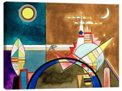 Pictures At An Exhibition, Picture XVI Wassily Kandinsky Lærredsbillede 30 X 20 Cm Billedramme