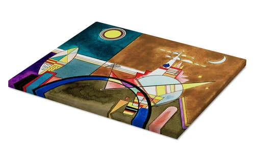 Pictures At An Exhibition, Picture XVI Wassily Kandinsky Lærredsbillede 30 X 20 Cm Billedramme 4 Pictures At An Exhibition, Picture XVI Wassily Kandinsky Lærredsbillede 30 X 20 Cm Billedramme - Billede 2