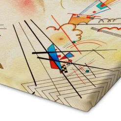 Watercolour No. 606 Wassily Kandinsky Lærredsbillede 30 X 20 Cm Billedramme -POSTERLOUNGE Salg 510881 canvas empCorner l