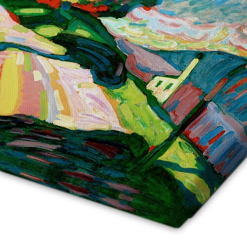 Murnau - Kohlgruber Straße Wassily Kandinsky Lærredsbillede 30 X 20 Cm Billedramme 5 Murnau - Kohlgruber Straße Wassily Kandinsky Lærredsbillede 30 X 20 Cm Billedramme - Billede 3