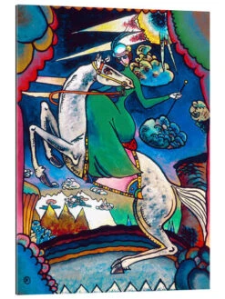 Amazon In The Mountains Wassily Kandinsky Galleritryk 20 X 30 Cm Billedramme