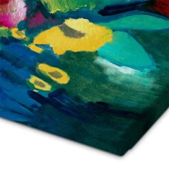 Murnau - The Garden II Wassily Kandinsky Lærredsbillede 20 X 30 Cm Billedramme -POSTERLOUNGE Salg 511137 canvas empCorner l