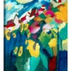 Murnau - The Garden II Wassily Kandinsky Lærredsbillede 20 X 30 Cm Billedramme -POSTERLOUNGE Salg 511137 canvas l
