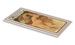 Chocolat Mexicain, Autumn Alfons Mucha Akrylbillede 20 X 40 Cm Billedramme -POSTERLOUNGE Salg 511359 acrylic glass pds l