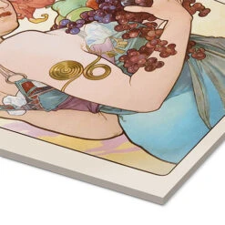 Fruit, Nature Alfons Mucha Akrylbillede 20 X 30 Cm Billedramme 8 Fruit, Nature Alfons Mucha Akrylbillede 20 X 30 Cm Billedramme -POSTERLOUNGE Salg 511395 acrylic glass empCorner l