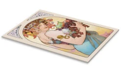 Fruit, Nature Alfons Mucha Akrylbillede 20 X 30 Cm Billedramme 7 Fruit, Nature Alfons Mucha Akrylbillede 20 X 30 Cm Billedramme -POSTERLOUNGE Salg 511395 acrylic glass pds l