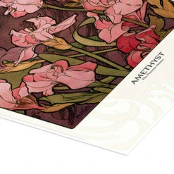 The Precious Stones - Amethyst Alfons Mucha Plakat 20 X 60 Cm Billedramme -POSTERLOUNGE Salg 511414 poster empCorner l